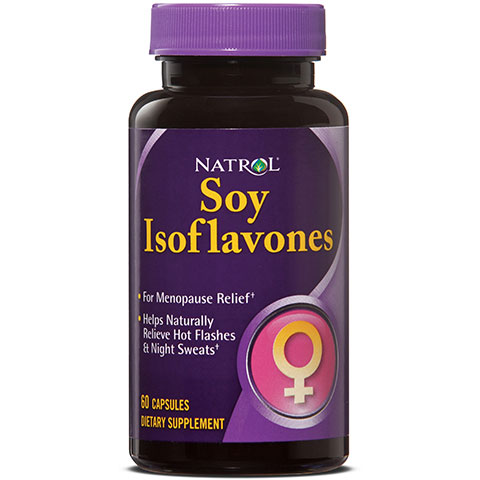 Natrol Soy Isoflavones, 60 Capsules, Natrol