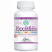 Soy Lecithin 1200 mg, 100 Softgels, All Nature
