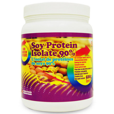 Soy Protein Isolate Powder, 500 g, Bill Natural Sources