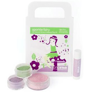 Luna Star Luna Star Sparkle Fairy All Natural Mineral Makeup Play Kit for Kids, Luna Organics