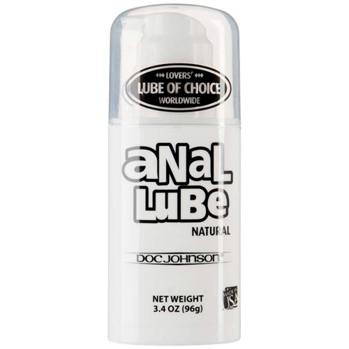 Anal Lube Natural, 3.4 oz, Doc Johnson