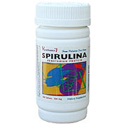Spirulina 500 mg, 100 Capsules, Far Long