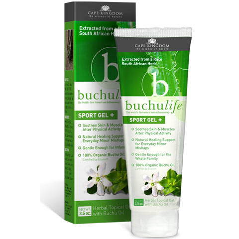 Buchulife Sport Gel Plus, 3.5 oz, Buchulife (Soothes Skin & Muscles)