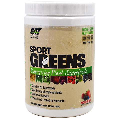 Sport Greens, Energizing Plant Superfoods, 10.58 oz (30 Servings), GAT Sport