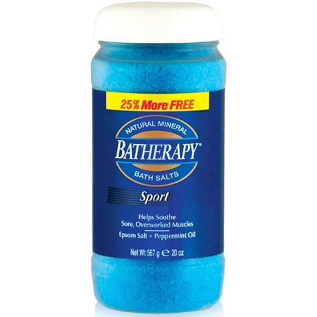 Queen Helene Batherapy Sport Mineral Bath Salts, 1 lb, Queen Helene