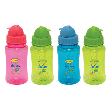 Sports Bottle, 12 oz, Assorted Colors, 1 Bottle, Green Sprouts
