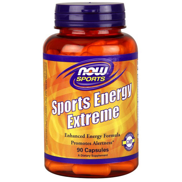 Sports Energy Extreme, 90 Capsules, NOW Foods