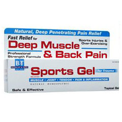 Sports Gel for Trauma, 2.5 oz, Boericke & Tafel Homeopathic