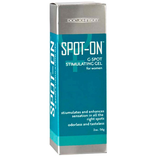 Spot-On G-Spot Stimulating Gel for Women, 2 oz, Doc Johnson