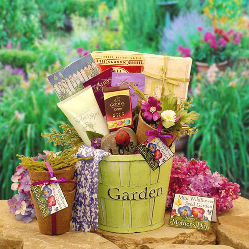 Elegant Gift Baskets Online Spring In Bloom Mothers Day Gardeners Gift Pot, Elegant Gift Baskets Online