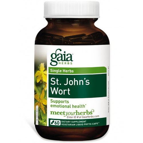 St. Johns Wort, 60 Liquid Phyto-Caps, Gaia Herbs