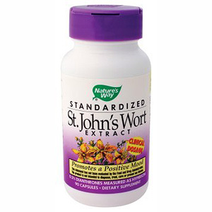 St. Johns Wort Extract Standardized 90 caps from Natures Way