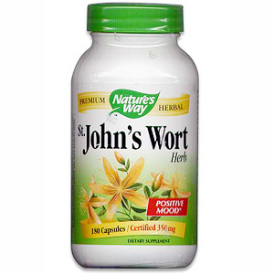 St. Johns Wort Herb 350mg 180 caps from Natures Way