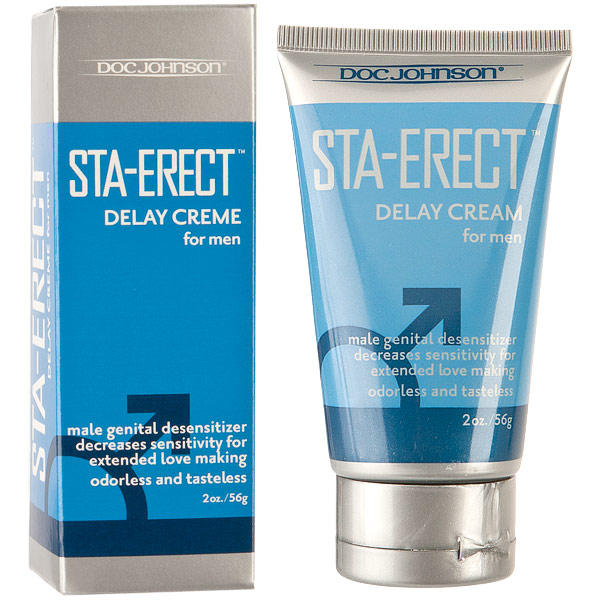 Doc Johnson Sta-Erect Cream 1 oz, Doc Johnson