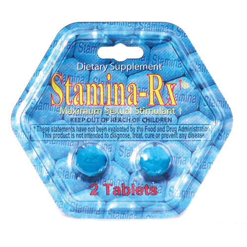 Stamina-RX for Men Pocket Pack, 2 Tablets x 24 Packs, Hi-Tech Pharmaceuticals