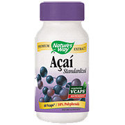 Standardized Acai, 60 vegicaps from Natures Way