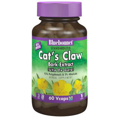 Standardized Cats Claw Bark Extract, 60 Vcaps, Bluebonnet Nutrition