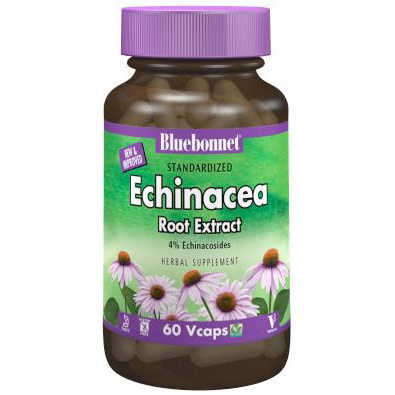Standardized Echinacea Root Extract, 60 Vcaps, Bluebonnet Nutrition