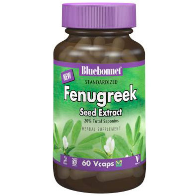 Standardized Fenugreek Seed Extract, 60 Vcaps, Bluebonnet Nutrition