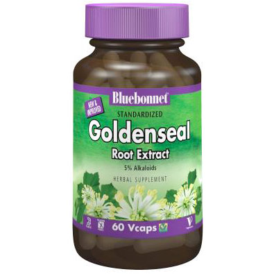 Standardized Goldenseal Root Extract, 60 Vcaps, Bluebonnet Nutrition