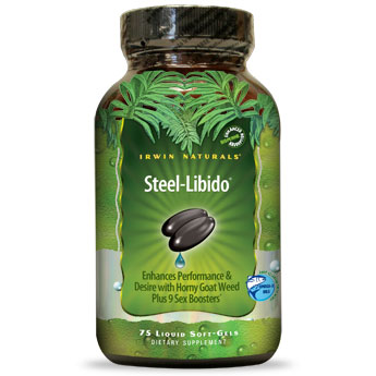 Steel-Libido for Men, 150 Liquid Softgels, Irwin Naturals