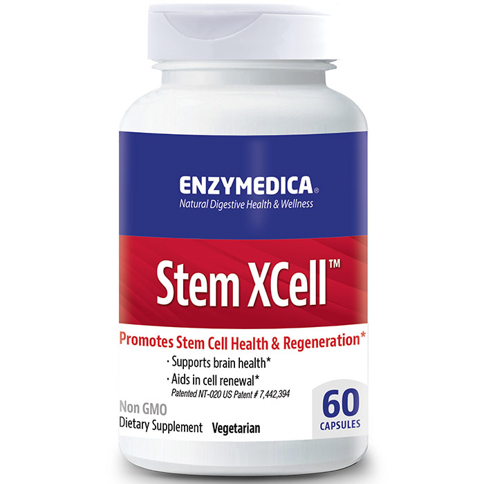 Stem Xcell, Promotes Stem Cell Health & Regeneration, 60 Capsules, Enzymedica