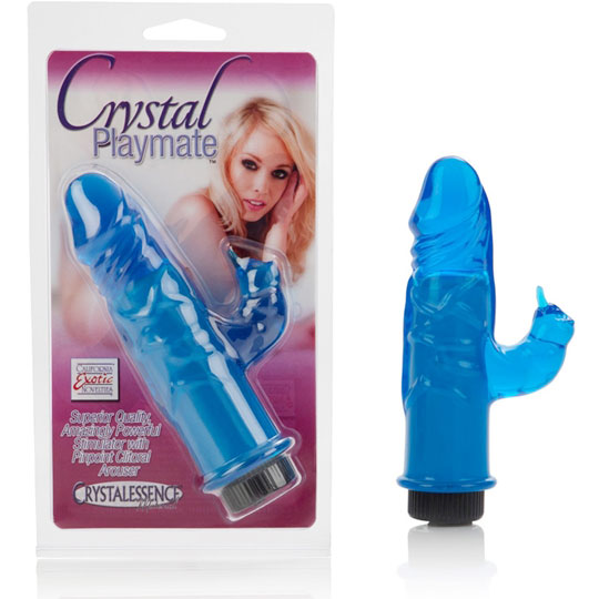 Crystal Playmate Vibrator 3 Inch, California Exotic Novelties