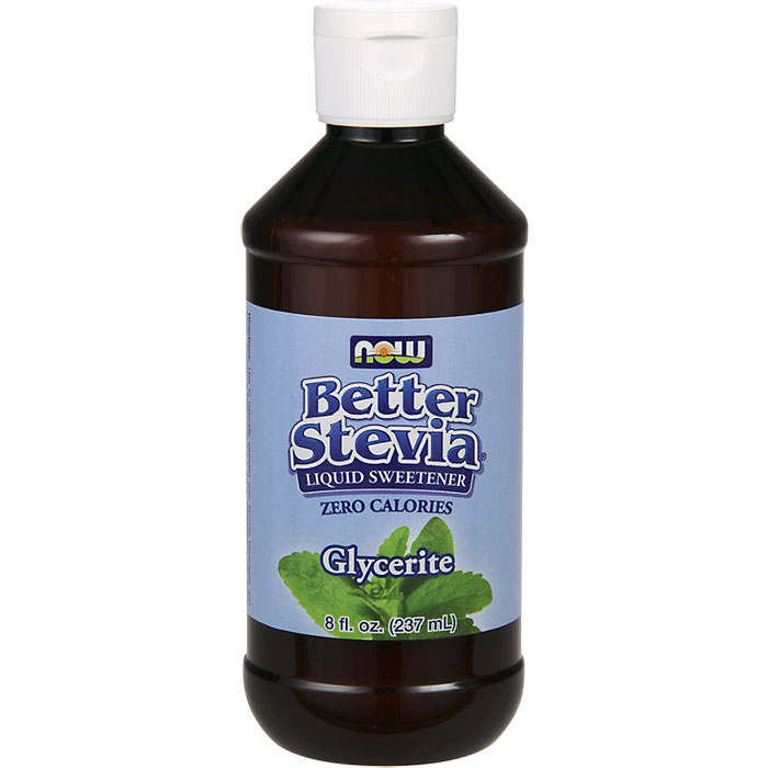 Better Stevia Liquid Glycerite, Value Size, 8 oz, NOW Foods