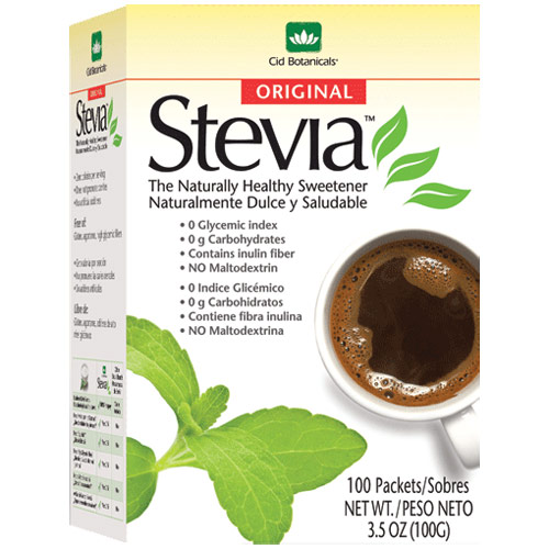 Cid Botanicals Stevia Sweetener with Inulin Fiber, Original Flavor, 3.5 oz, Cid Botanicals