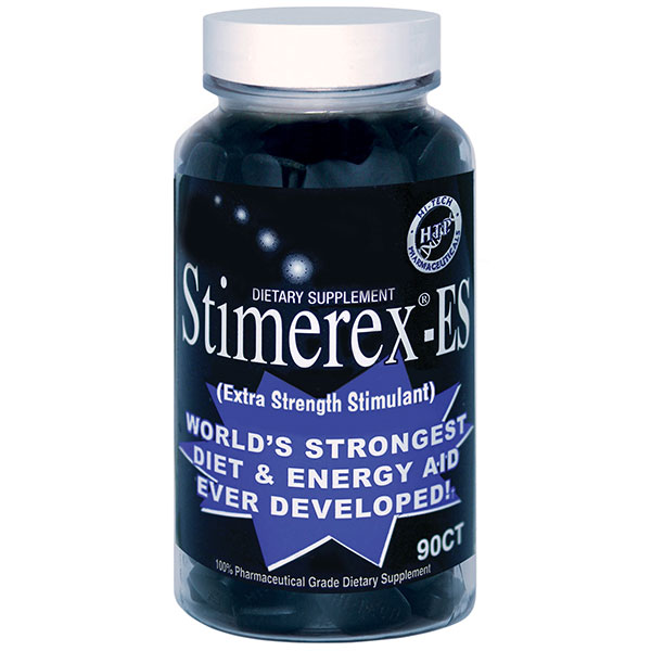 Stimerex-ES, Extra Strength Stimulant, 90 Tablets, Hi-Tech