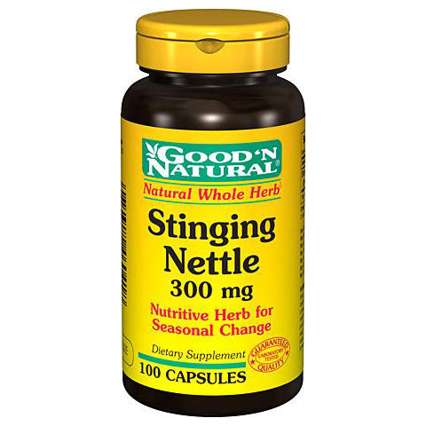 Good 'N Natural Stinging Nettle 300 mg, 100 Capsules, Good 'N Natural
