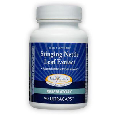 Enzymatic Therapy Stinging Nettle Leaf Extract, 90 Veg Capsules, Enzymatic Therapy