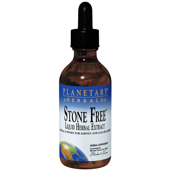 Stone Free Liquid, Kidney & Gallbladder Support, 4 oz, Planetary Herbals