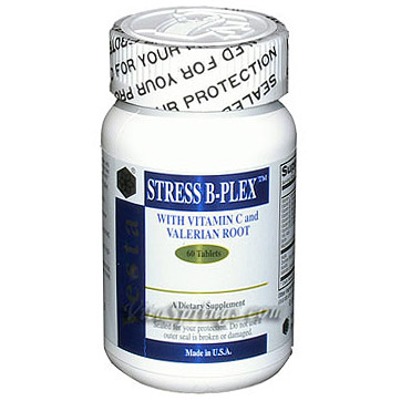 Vesta Pharmaceuticals Stress B-Plex with Vitamin C and Valerian Root 60 Tablets from Vesta