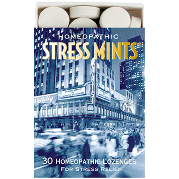 Homeopathic Stress Mints for Stress Relief, 30 Lozenges, Historical Remedies