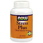 Stress Plus Vegetarian 100 Tabs, NOW Foods 