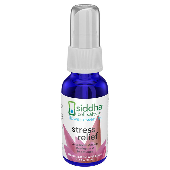 Stress Relief, 1 oz, Siddha Flower Essences