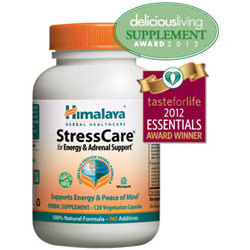 StressCare (Stress Care), Value Size, 240 Vegetarian Capsules, Himalaya Herbal Healthcare
