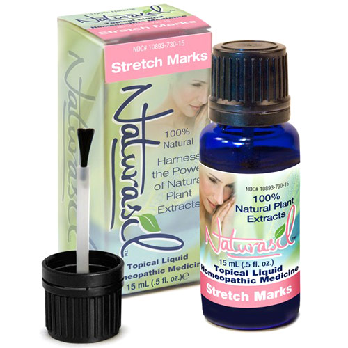 Naturasil Topical Liquid Homeopathic Remedy for Stretch Marks, 15 ml, Naturasil
