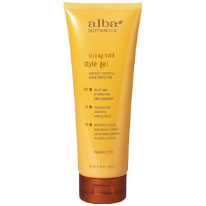 Alba Botanica Strong Hold Style Gel, 7 oz, Alba Botanica