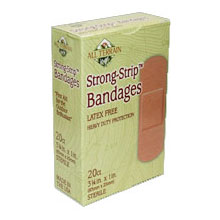 All Terrain Strong Strip Bandages 1x3.25 Inch, 20 pc, All Terrain