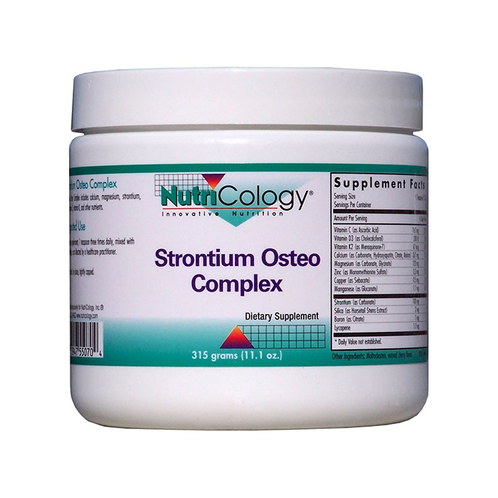 Strontium Osteo Complex Powder 315 gm from NutriCology