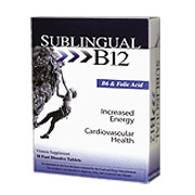 Heaven Sent Naturals Sublingual B12 With B6 & Folic Acid, 30 Tablets, Heaven Sent Naturals