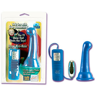 California Exotic Novelties Sue Johanson's Royal Mini-Mole Probe, California Exotic Novelties