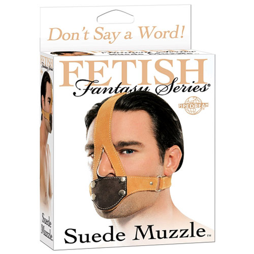 Pipedream Products Fetish Fantasy Series Suede Muzzle, Pipedream Products