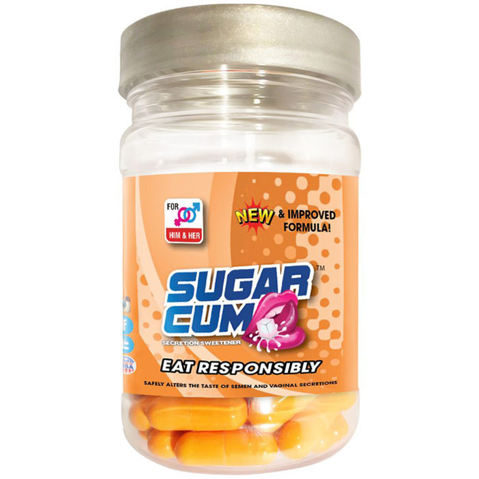 Sugar Cum, Secretion Sweetener for Men & Women, 60 Capsules, HiPleasures