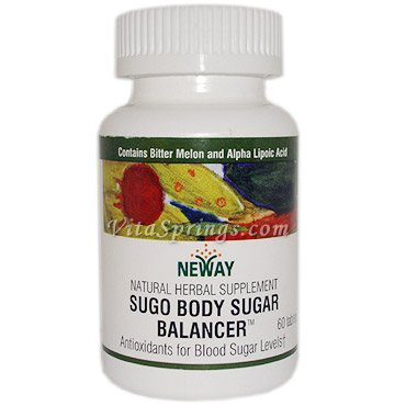SUGO Herbal Formulated Antioxidant 60 Tablets, Neway Natural