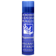 Dr. Bronner's Magic Soaps Sun Dog's Organic Lip Balm Peppermint 0.15 oz from Dr. Bronner's Magic Soaps