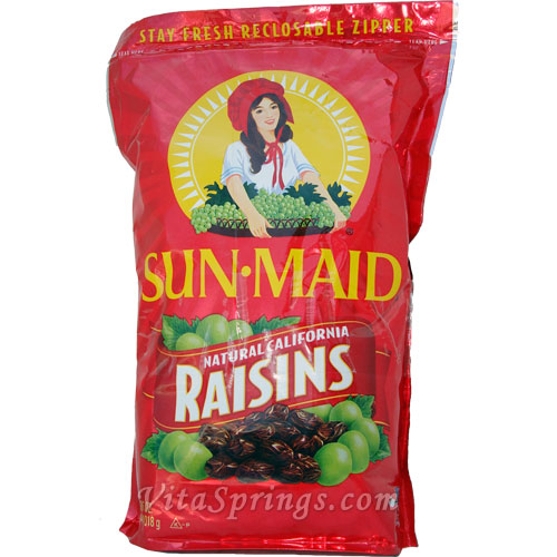 Sun-Maid Natural California Raisins, Seedless, 36 oz