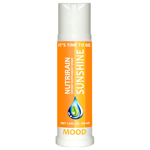 Sunshine Mood Spray, 1 oz, NutriRain Dietary Supplement Spray